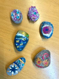 Art work curriculum links and encouraging mindfulness.