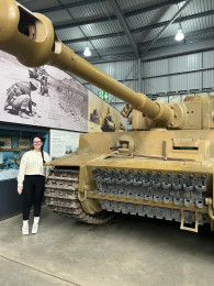 Tank Museum trip for our WWII curriculum learning.